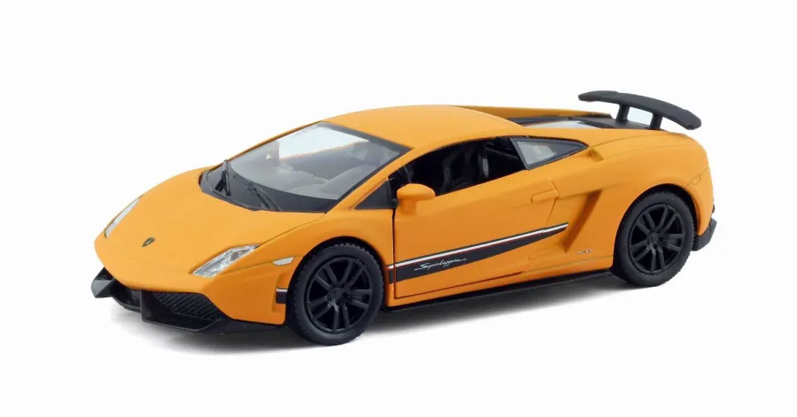 Машина металлическая RMZ City 1:32 Lamborghini Gallardo LP570,инерционный механизм, двери открываютс