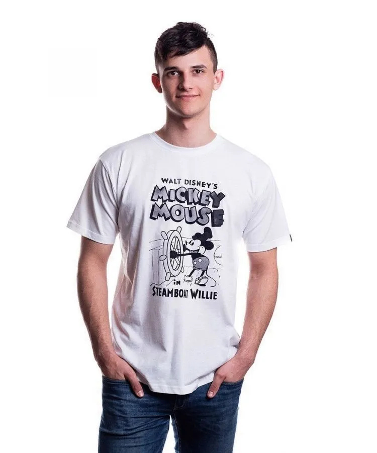 Disney Mickey Steamboat Willie футболка - XS