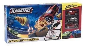 Игровой набор для детей Teamsterz "Трасса Turbo Takedown с 3 машинками"