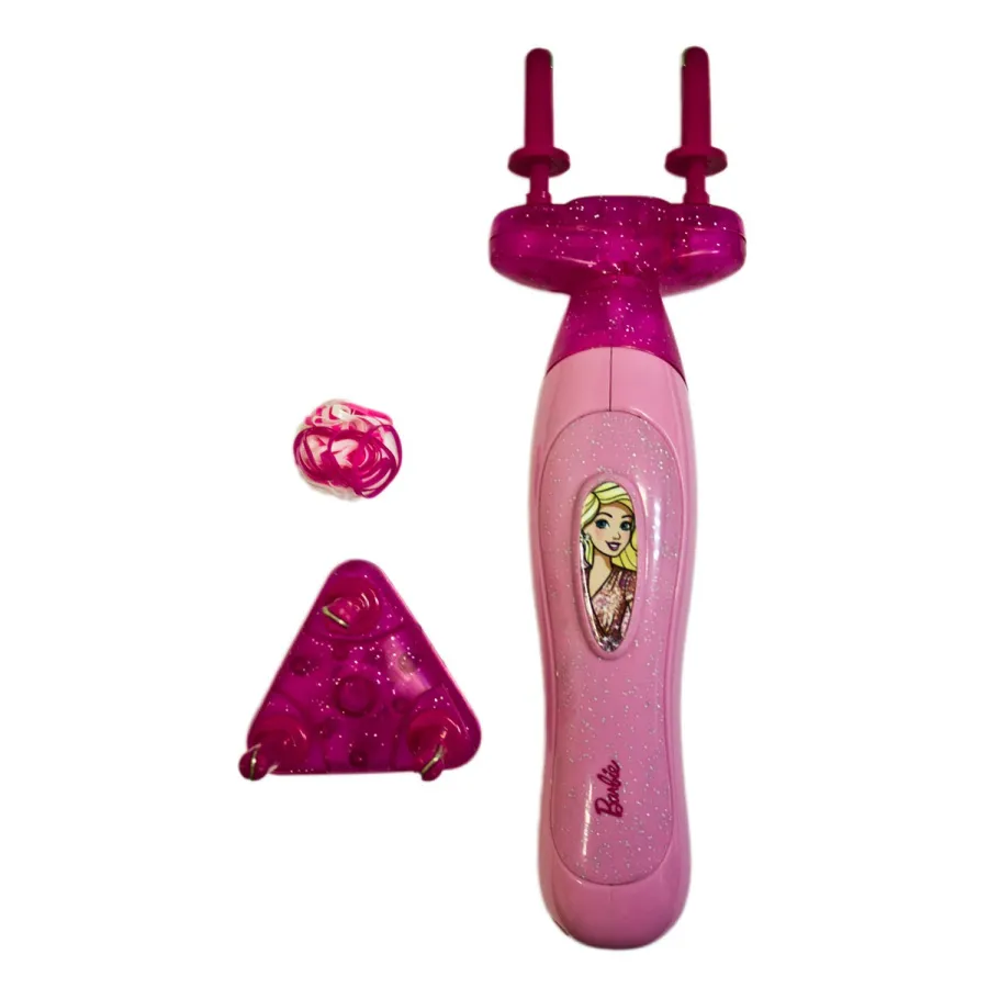 BBHL2B Устройство для плетения косичек "Barbie Sparkle Hair Braider", электрическое 1.5V, питание 2х