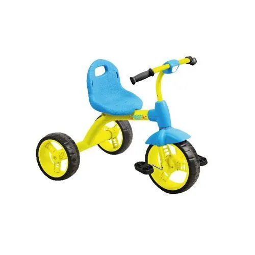 Велосипед трехколесный детский ВД1  ВД1/4 жёлтый с голубым