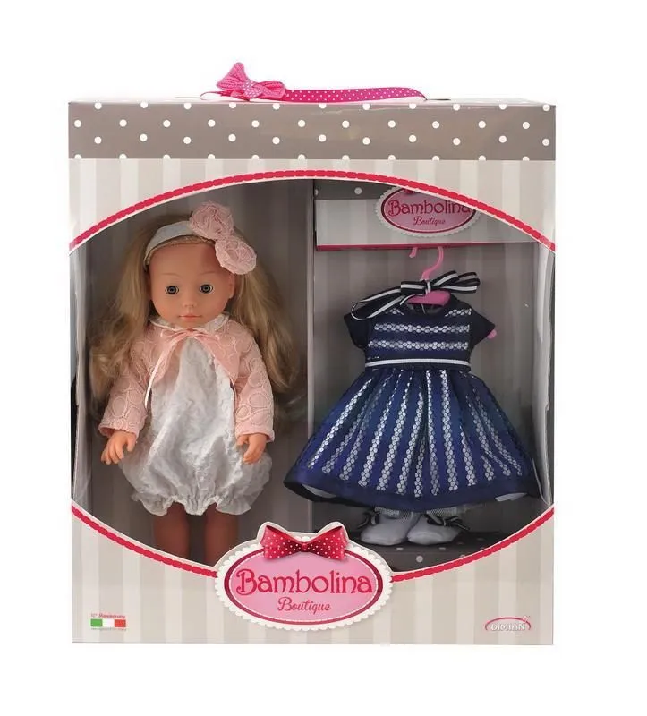 Кукла Bambolina Boutique Модница, 40 см. ТМ Dimian 