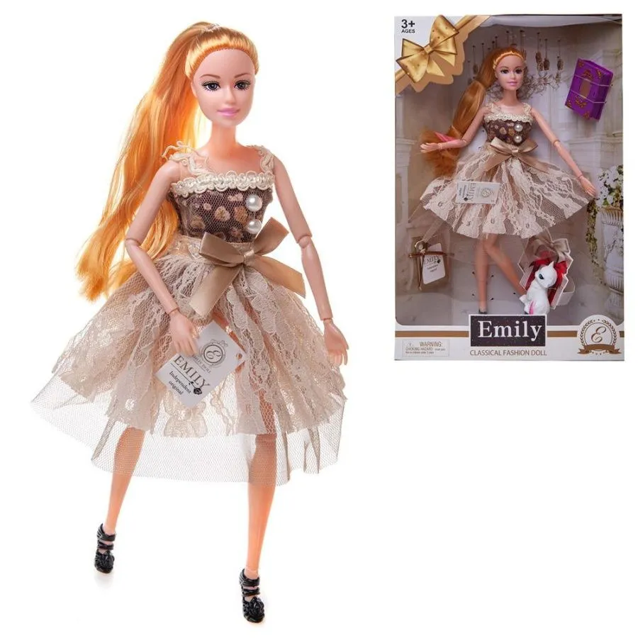 Кукла "Emily. Золотая серия" с аксессуарами, 30 см