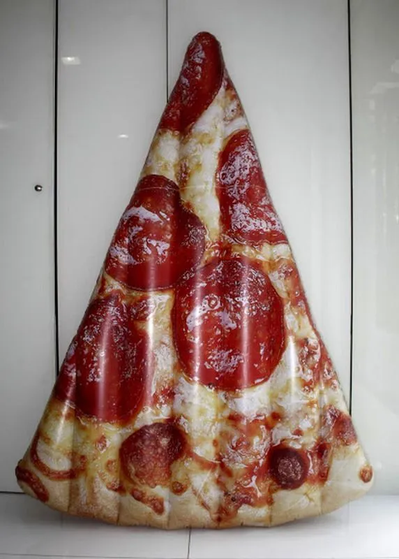 Матрац надувной в виде куска пиццы (174*124*18 см)