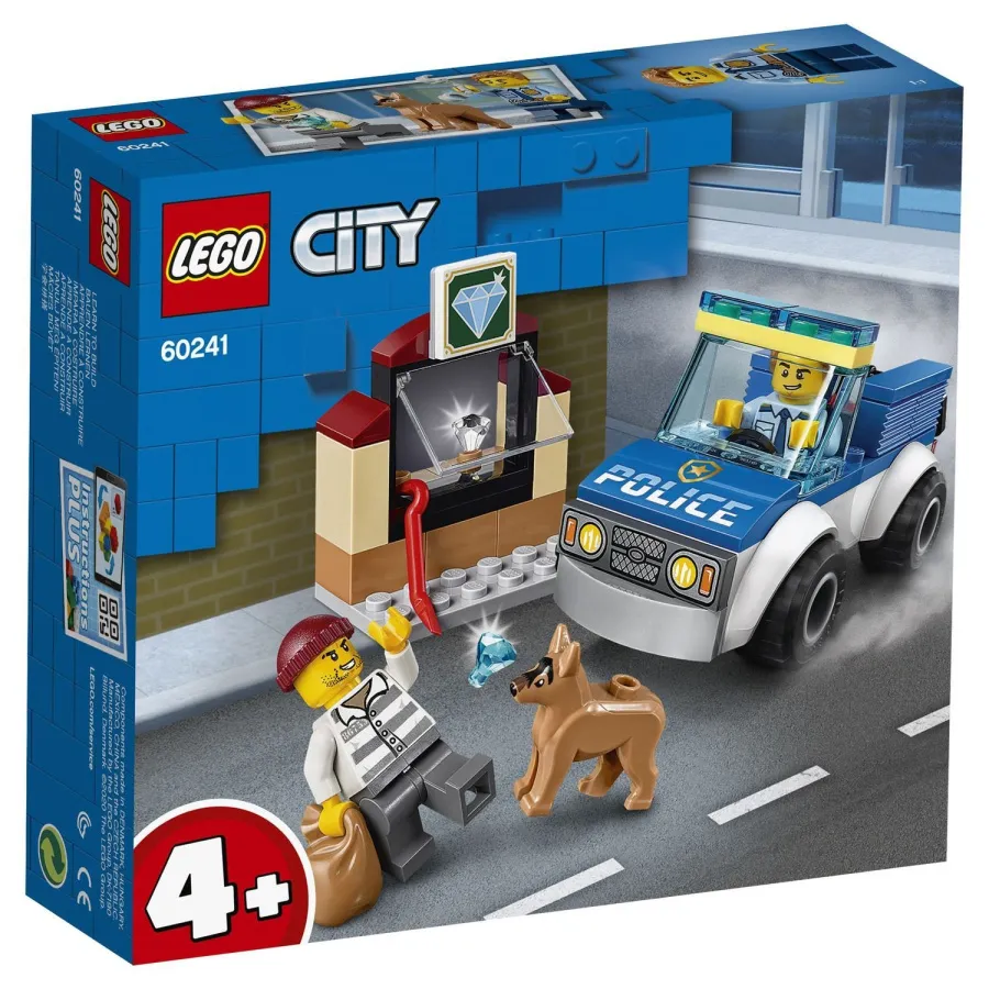 Конструктор LEGO CITY Police Полицейский отряд с собакой