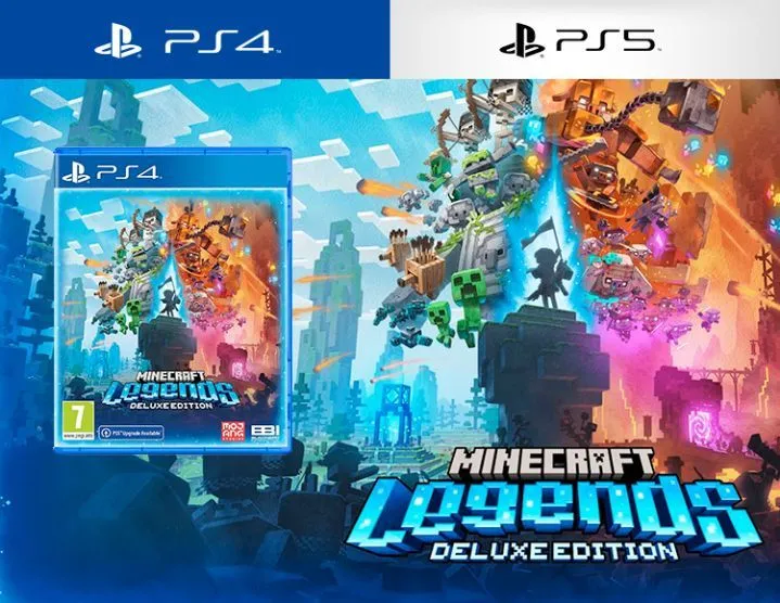 PS4:  Minecraft Legends Deluxe Edition ( PS4/PS5)