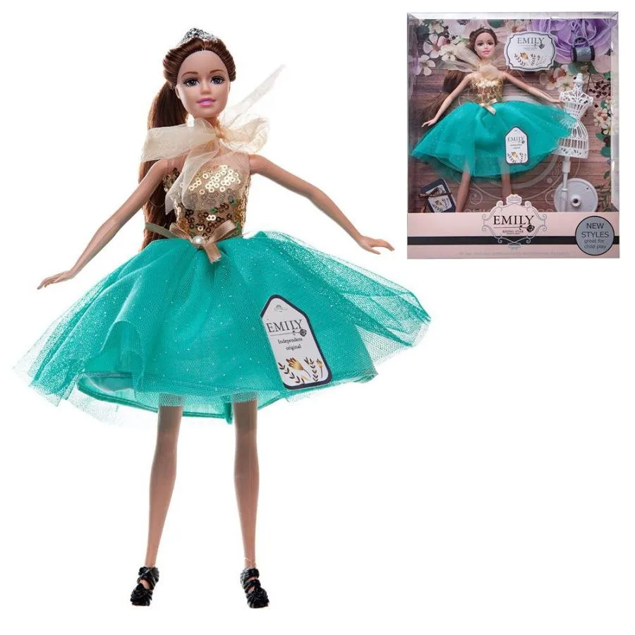 Кукла "Emily. Цветочная серия" с клатчем и аксессуарами, 30 см