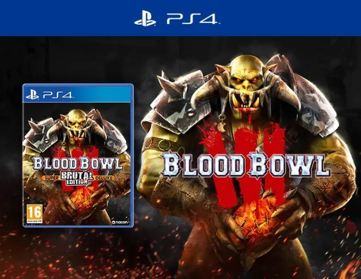 PS4:  Blood Bowl 3 Super Brutal Deluxe Edition ( PS4/PS5)