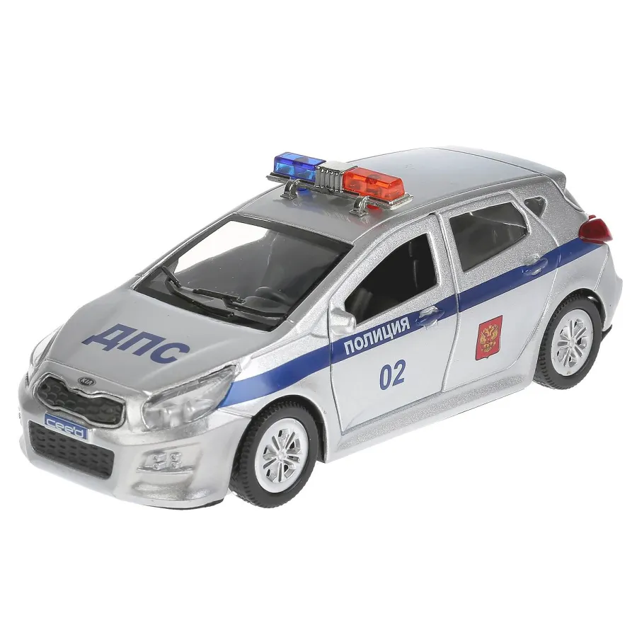 Машинка Технопарк KIA CEED Полиция 12 см