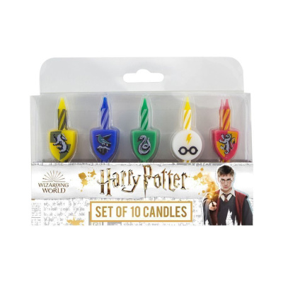 Свечи Гарри Поттер - набор из 10 шт