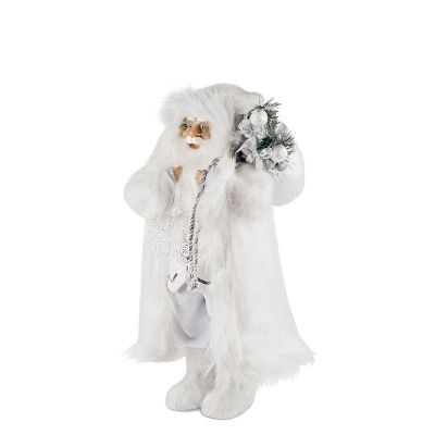 Дед Мороз MAXITOYS MT-121679-32 белоснежный 32 см