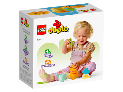 Конструктор детский LEGO Duplo Растущая морковка 10981