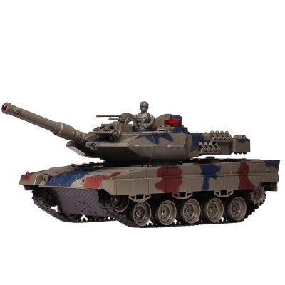 Танковый бой р/у, в наборе: 2 танка (Т90 и Леопард), звуковые и световые эффекты, функция холодного 